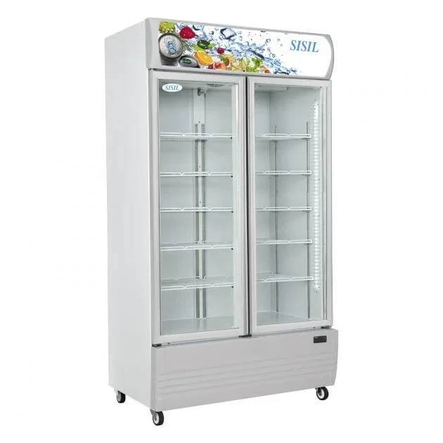 SISIL BOTTLE COOLER 2 DOORS 885L – SL-FC885