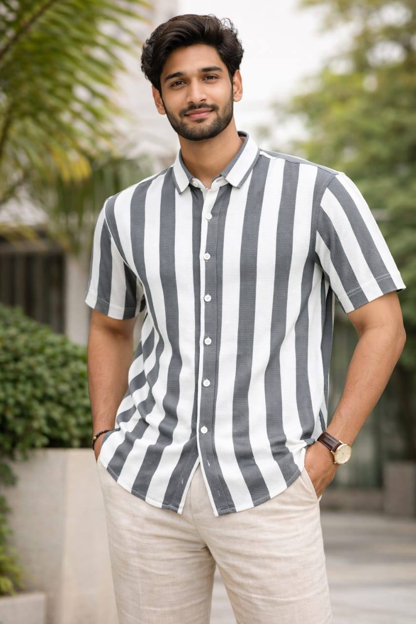 TWO TONE MEN’S SHIRT ON SALE