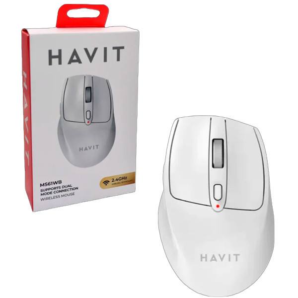 HAVIT MS61WB PC SERIES-WIRELESS MOUSE - WHITE