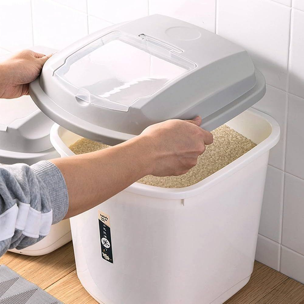 10KG RICE STORAGE BUCKET AVAILABLE