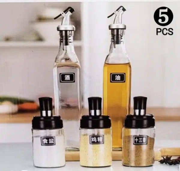 OIL & SEASONING POT SET