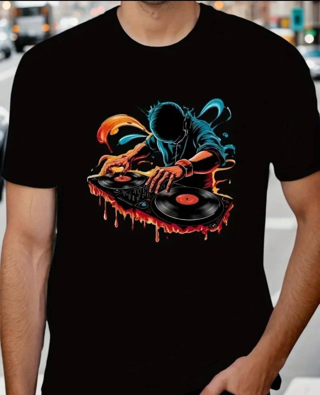 BLACK T SHIRT GENTS