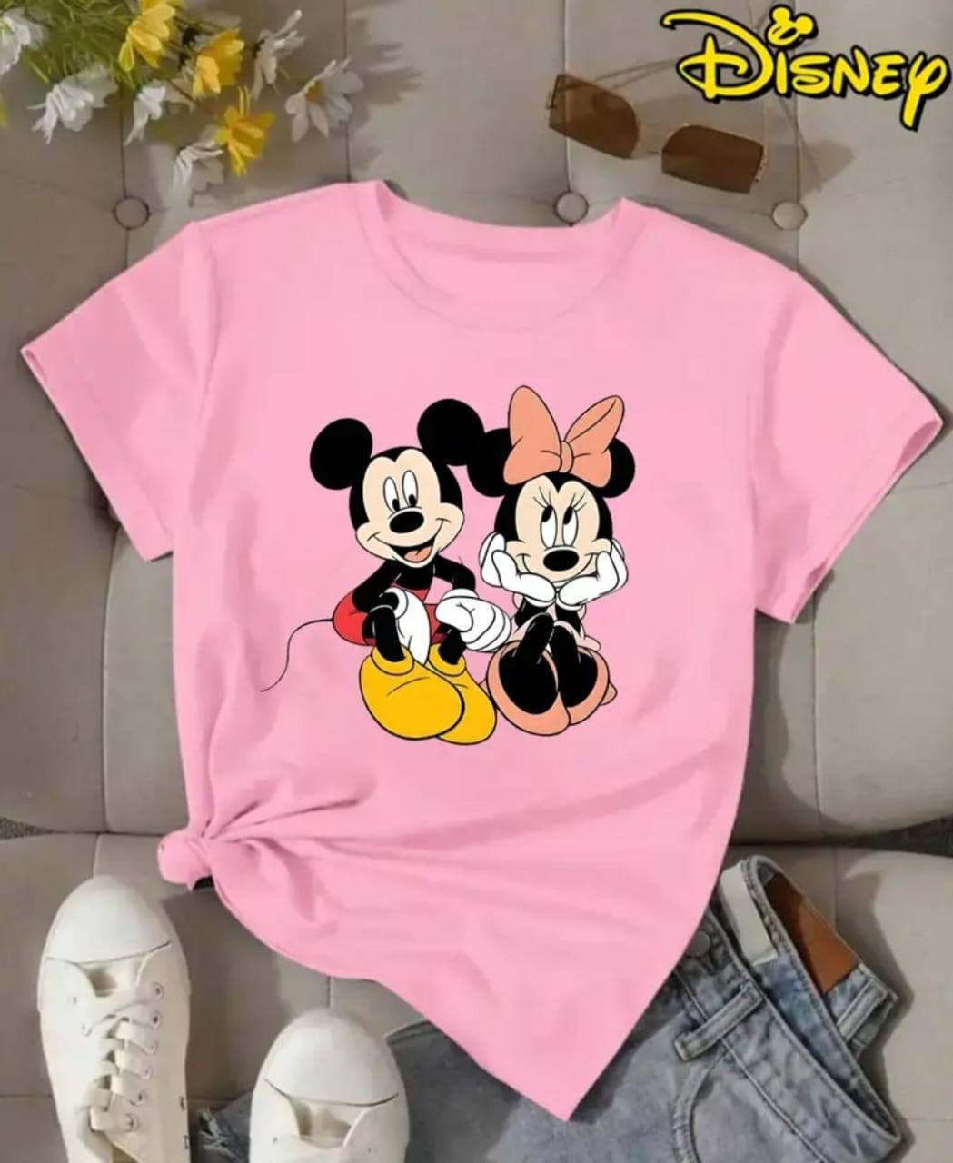 PINK COLOR T SHIRT SALE FOR LADIES