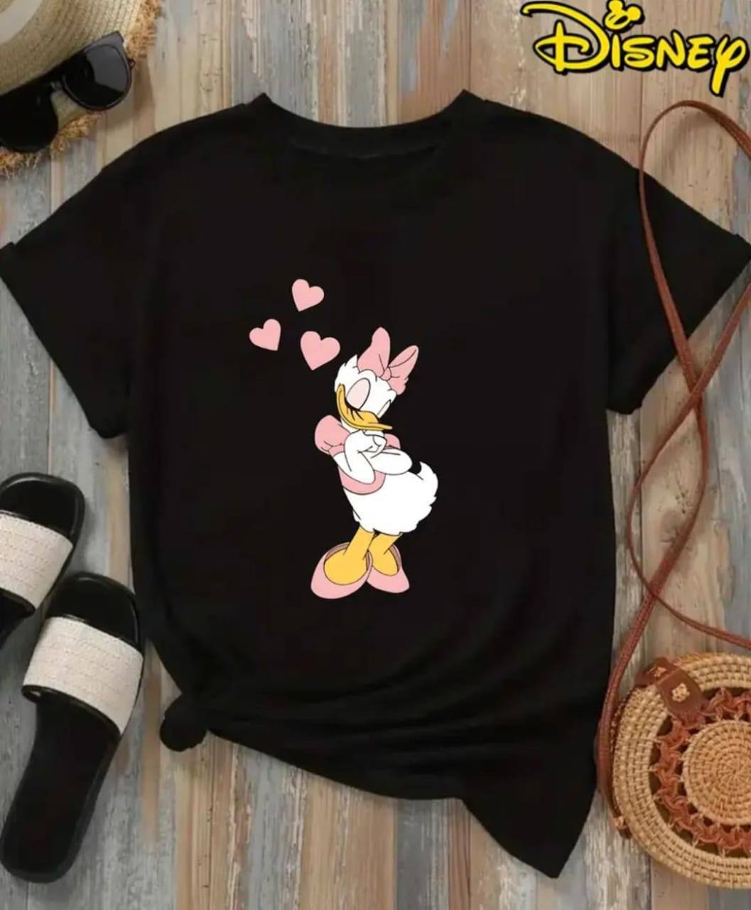 CASUAL TEE WITH BLACK COLOR LADIES