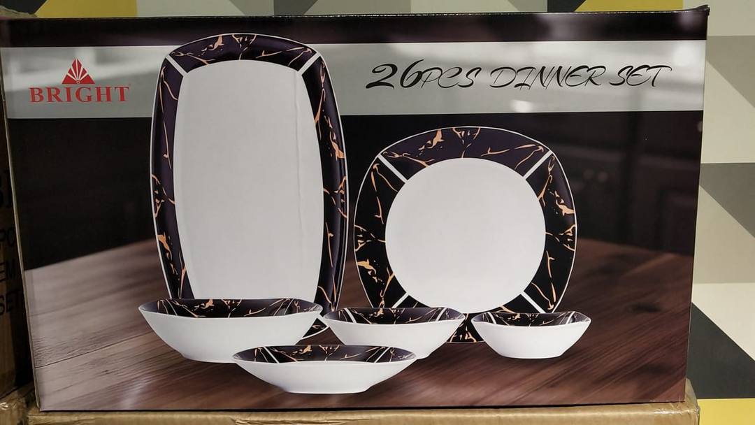 BRIGHT BRAND 26-PCS DINNER SET