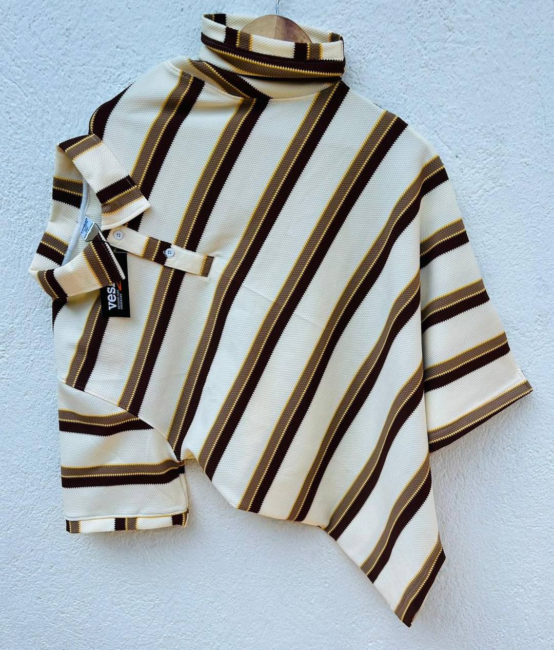 NEW POPCORN COLLAR T-SHIRT FOR SALE