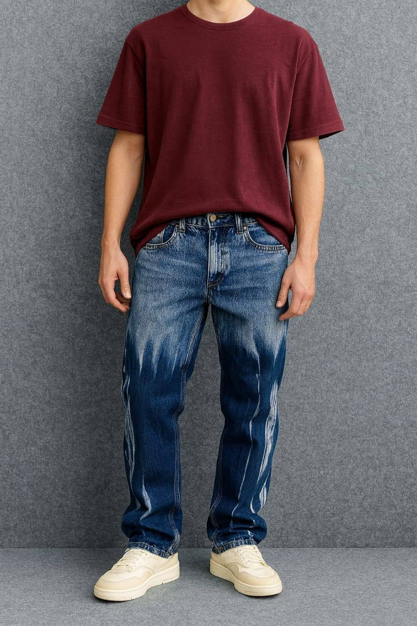 TRENDY BIG FOLD LOOK
