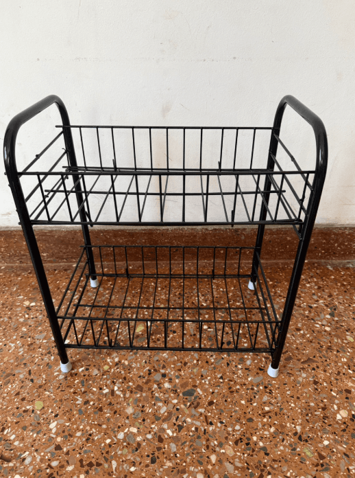 2 LAYER METAL RACK