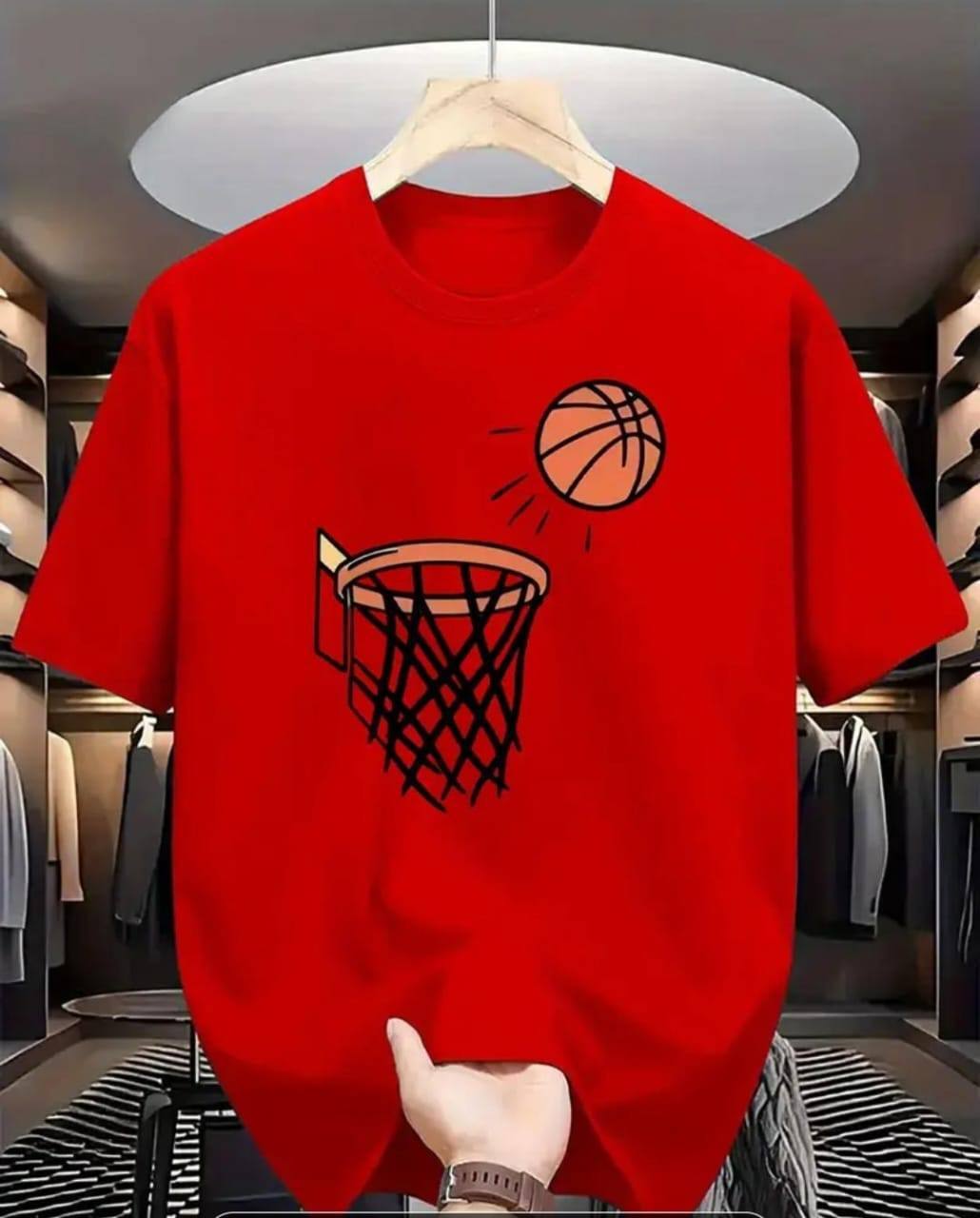RED TEE WITH GENTS