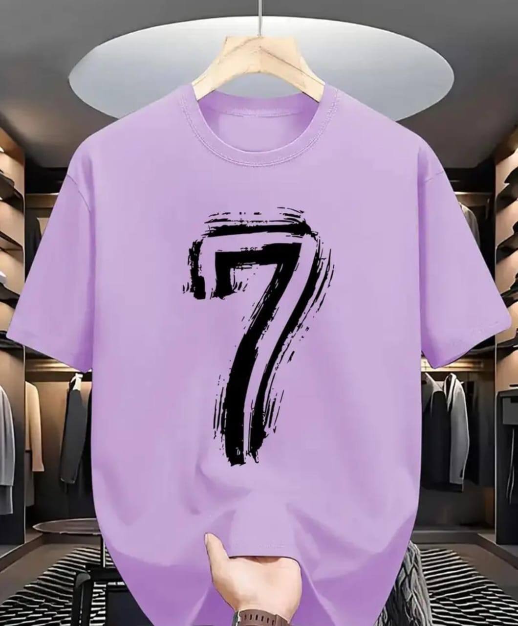 NUMBER 7 PRINT TEE WITH GENTS