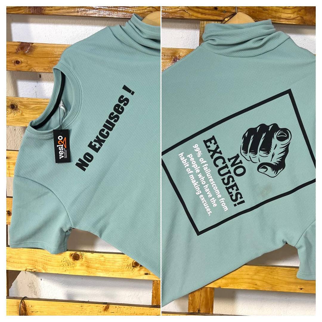 NO EXCUSES – MOTIVATION T-SHIRT