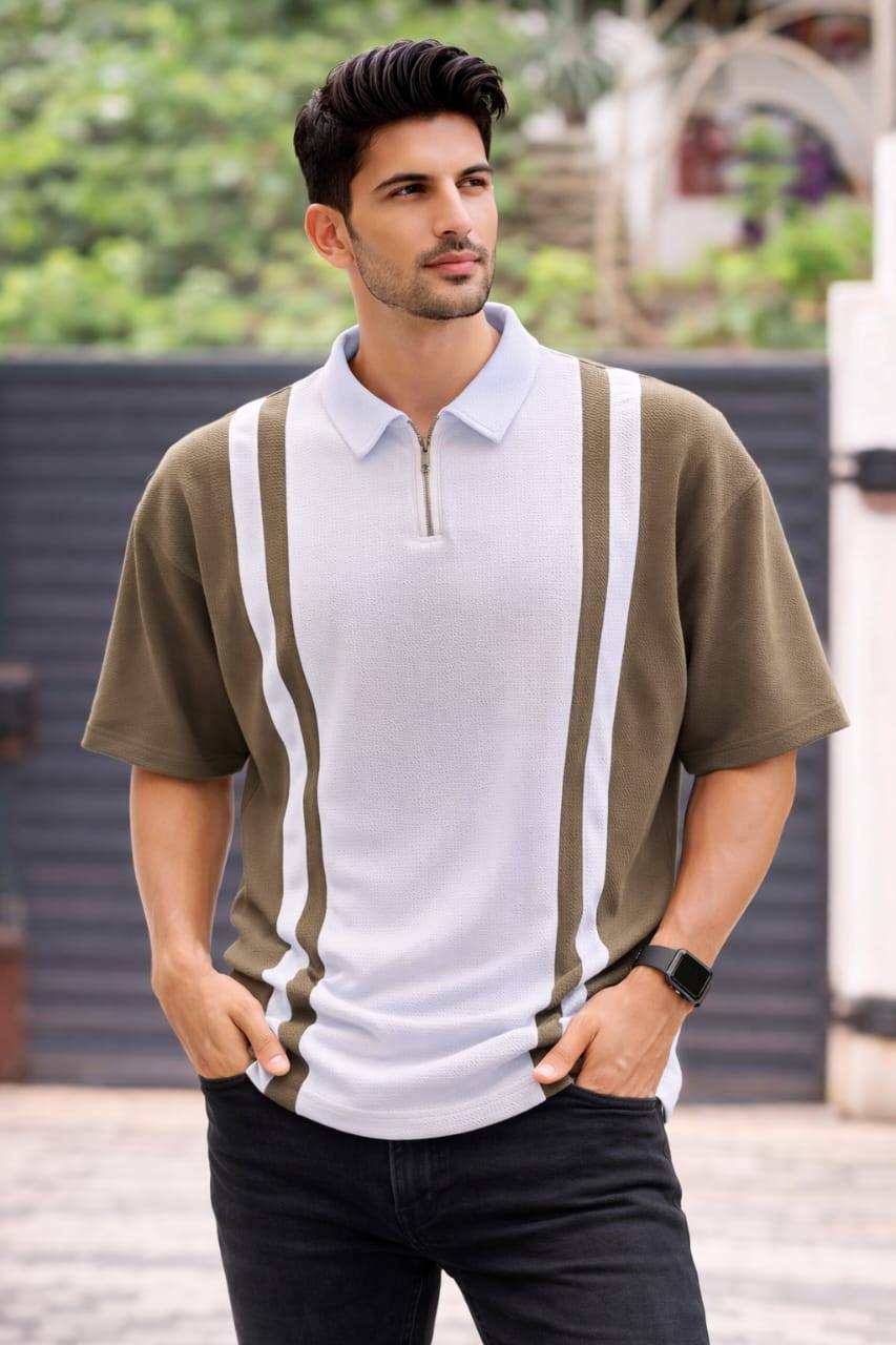 TWO TONE BAGGY T-SHIRT