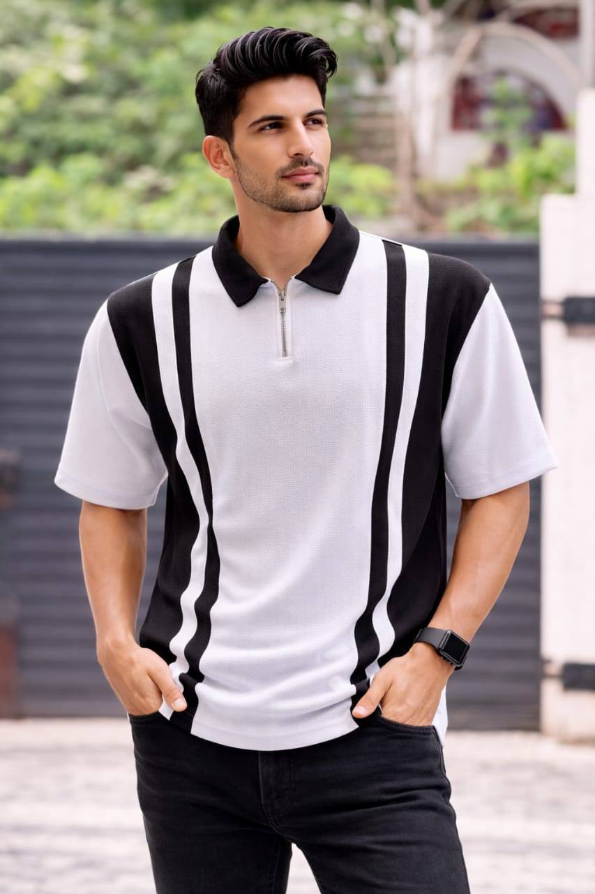 TWO TONE BAGGY T-SHIRT