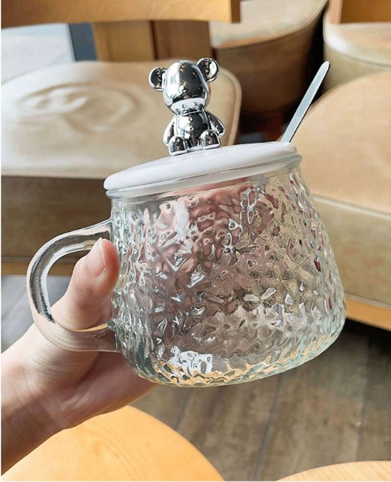 TEDDY LID HAMMERED JUG