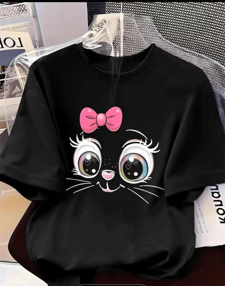 CAT PRINT T SHIRT FOR SALE