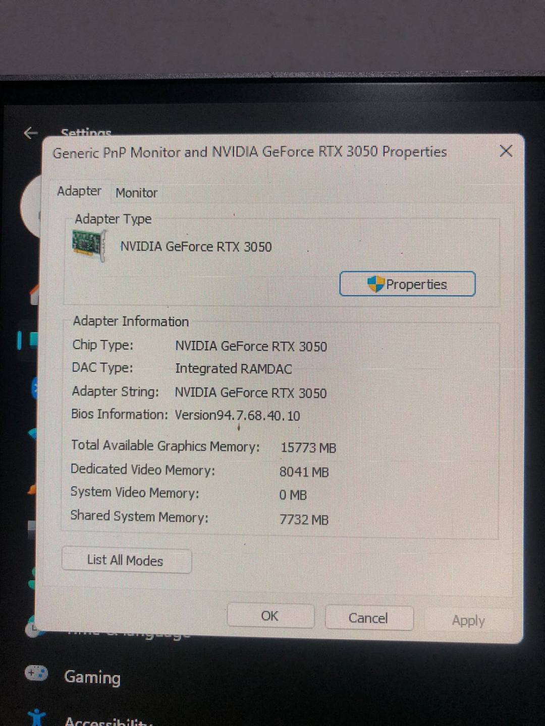 GAMING PC RTX 3050 8GB+RYZEN 5 7600X