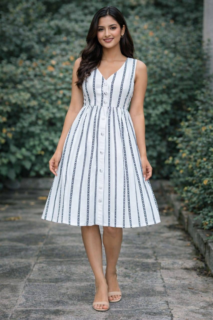 TOW TONE SHORT FROCK