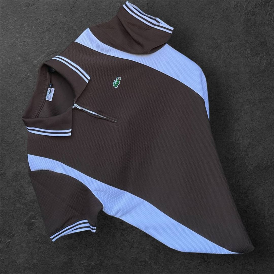 MEN’S TWO TONE COLLAR T-SHIRT