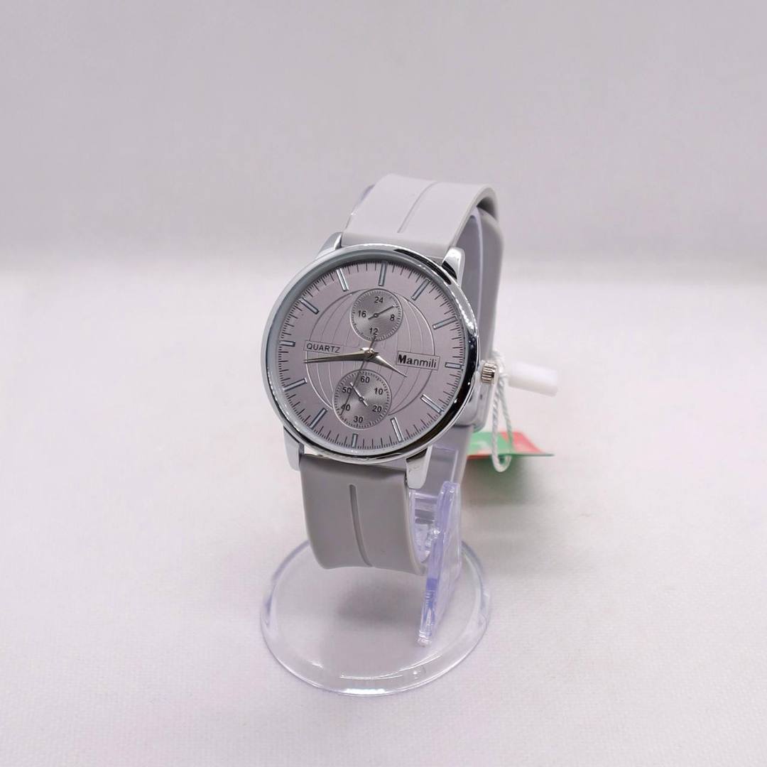 MANMILI BRAND MAGNET LOCK RUBBER STRAP WATCHES FOR MEN