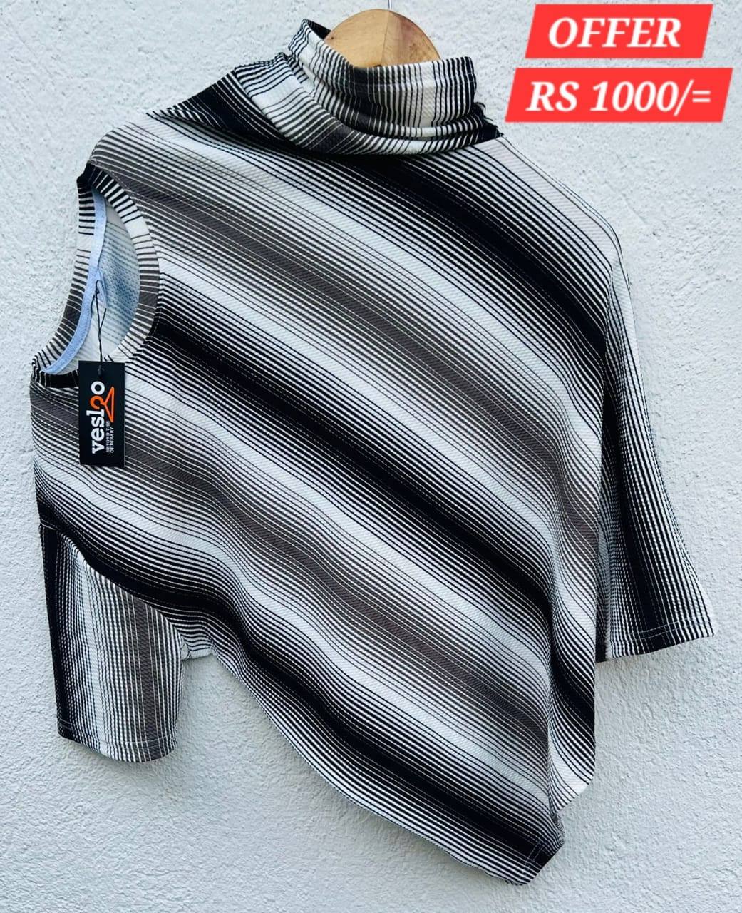 TWO TONE STYLISH T-SHIRT