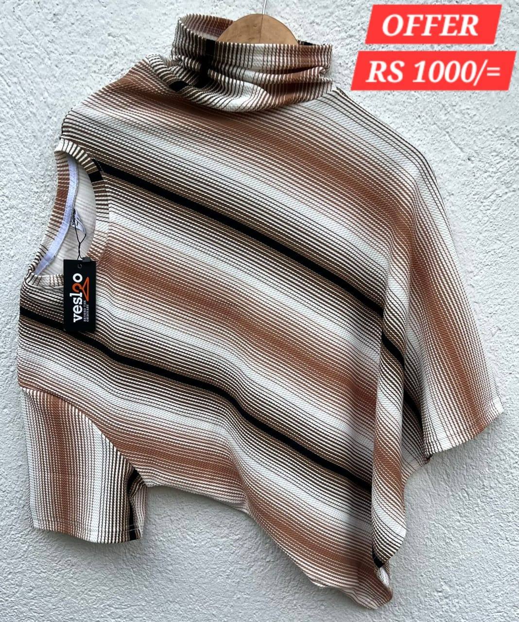 TWO TONE STYLISH T-SHIRT