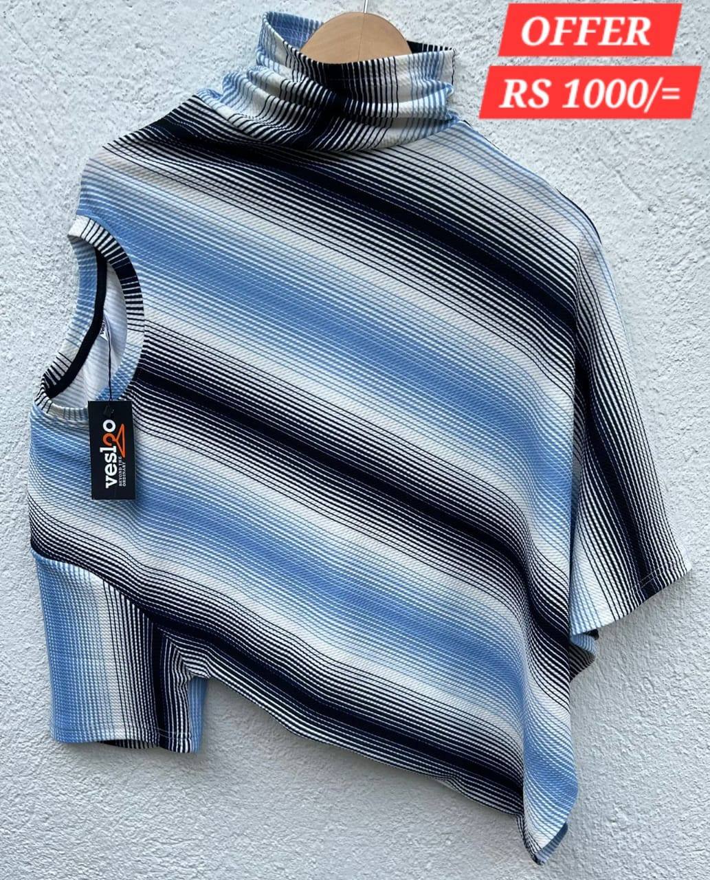 TWO TONE STYLISH T-SHIRT