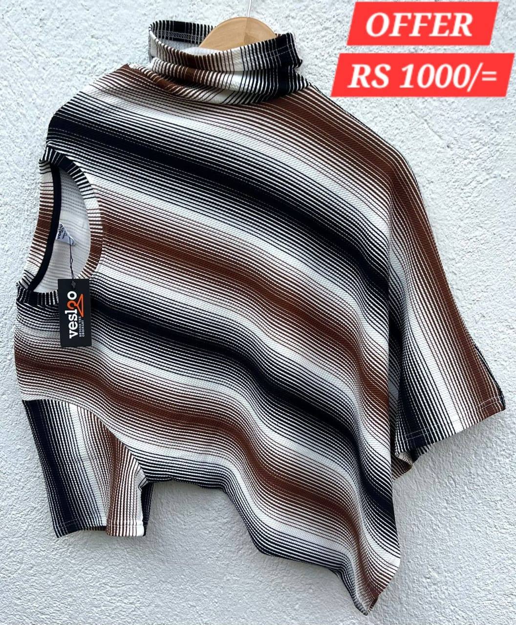 TWO TONE STYLISH T-SHIRT