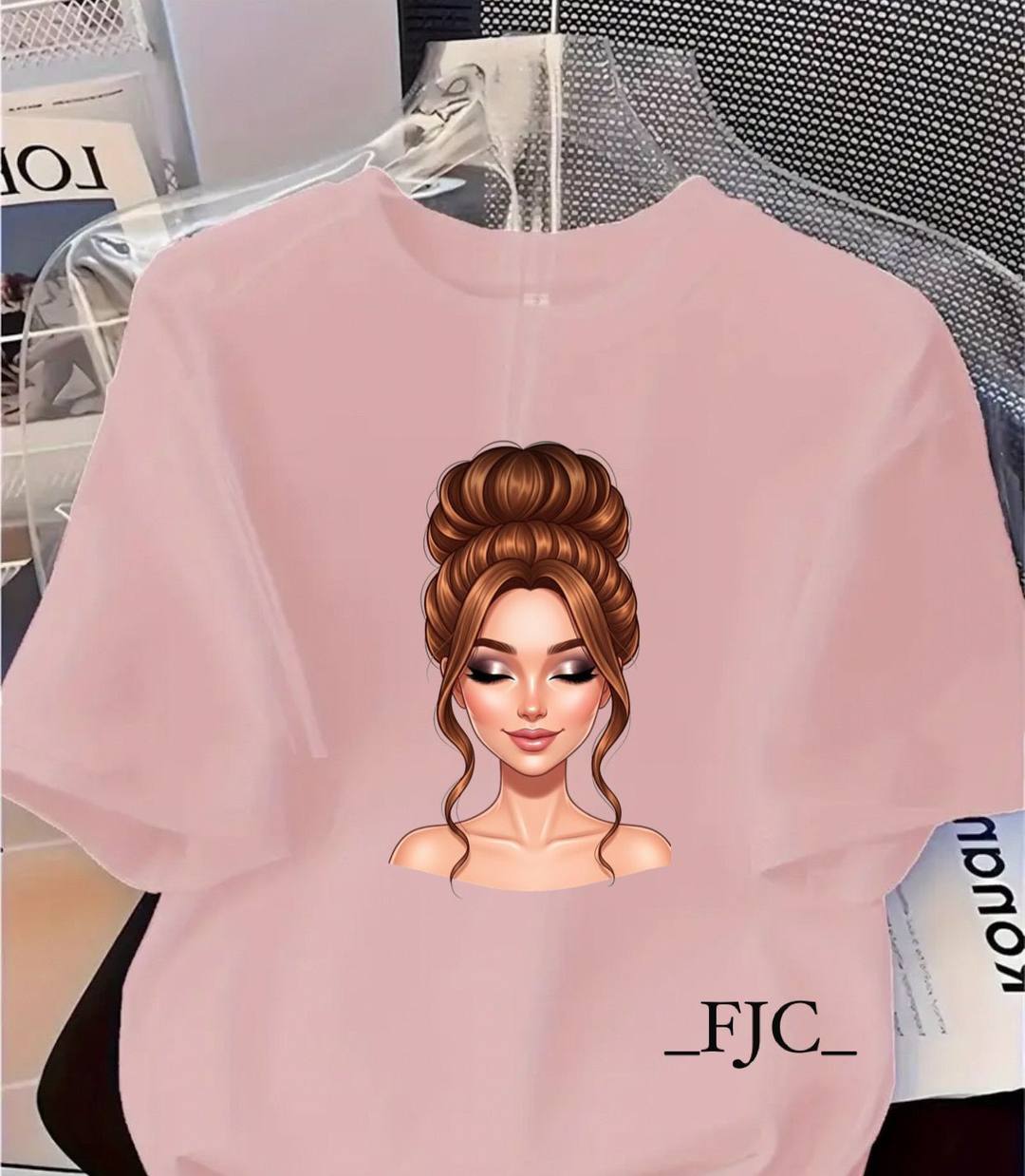 CASUAL WEAR PRINT T SHIRT LADIES