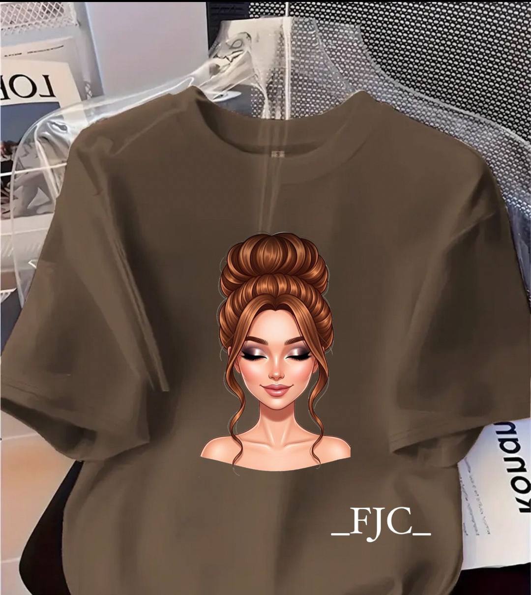 CASUAL WEAR PRINT T SHIRT LADIES