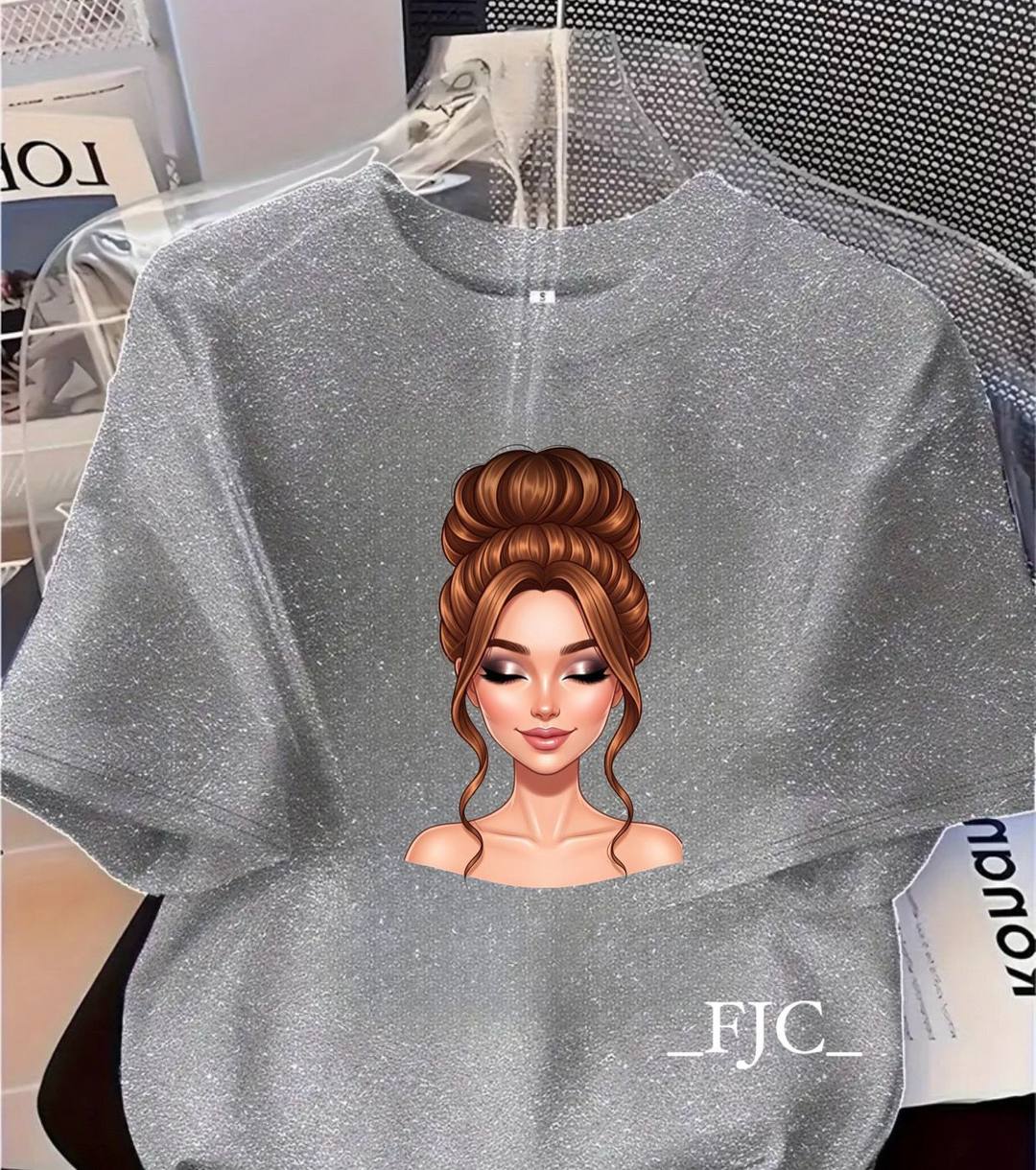 CASUAL WEAR PRINT T SHIRT LADIES