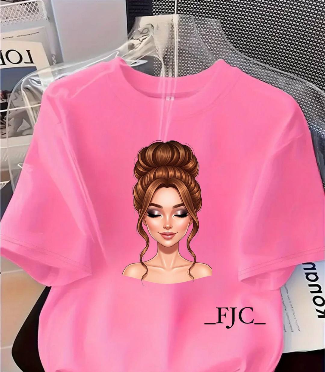 CASUAL WEAR PRINT T SHIRT LADIES