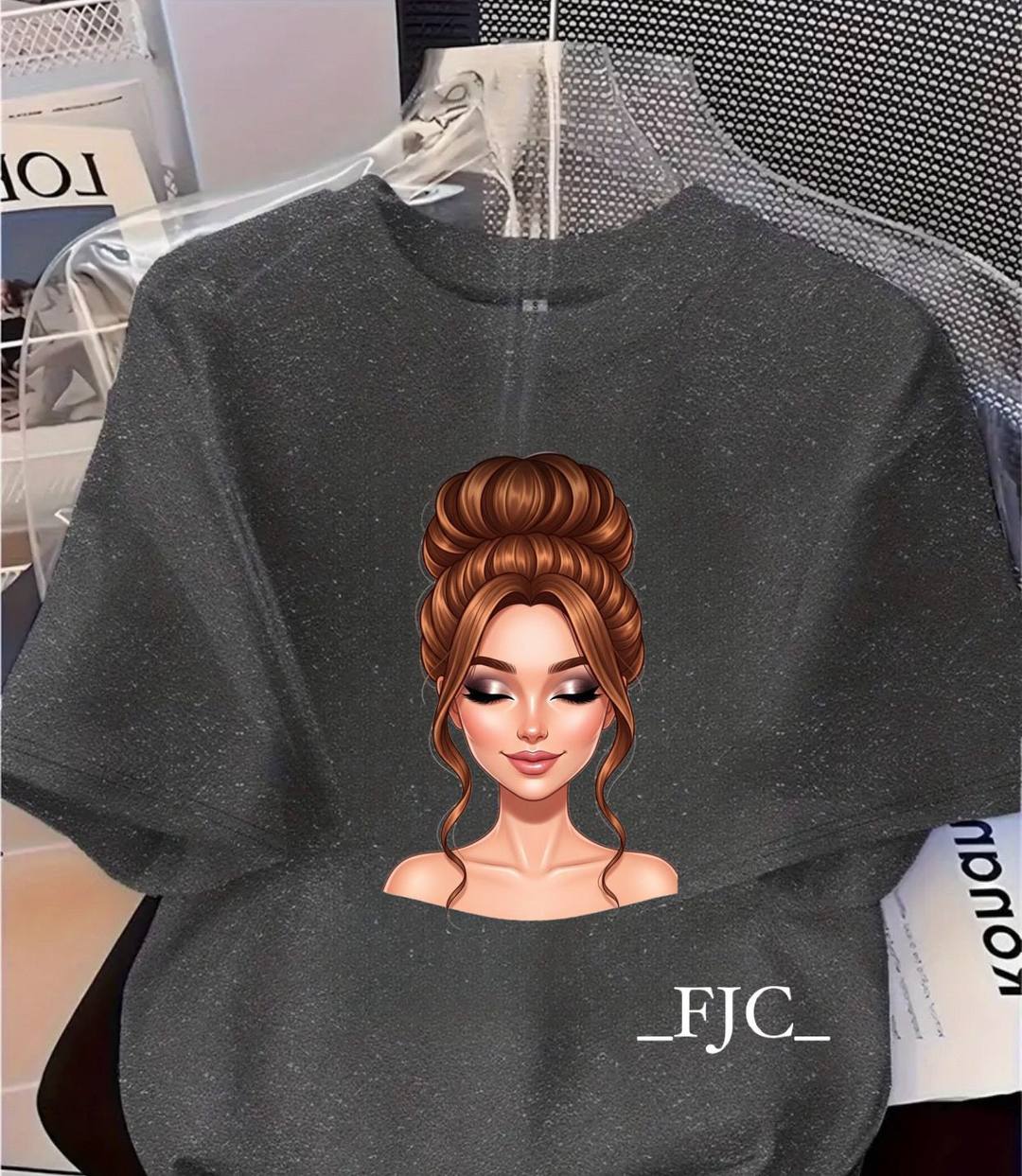 CASUAL WEAR PRINT T SHIRT LADIES