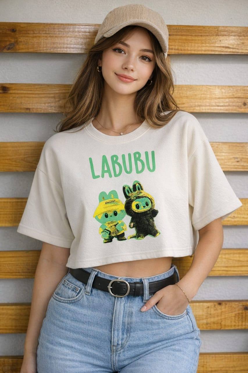 LABUBU LADIES CROP TOP