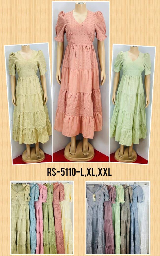 NEW SOFT COTTON LONG FROCK