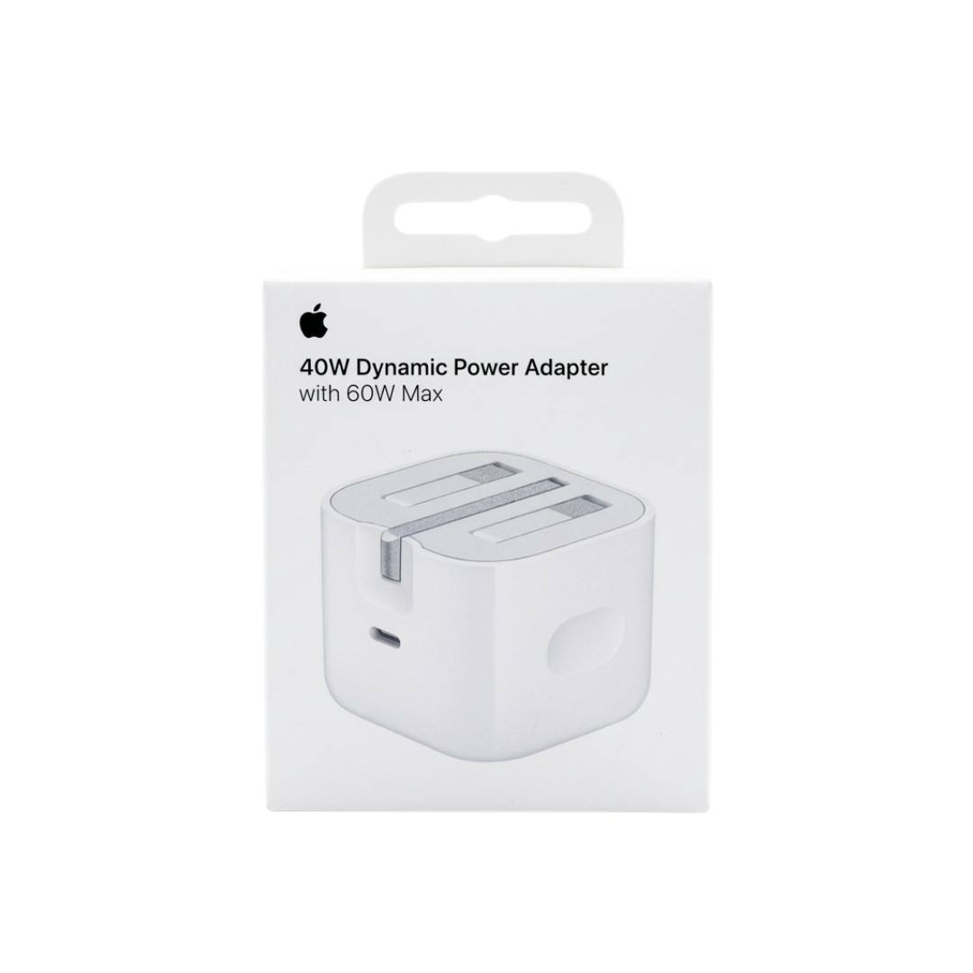 APPLE 40W ORIGINAL DYNAMIC POWER ADAPTER (WHITE )