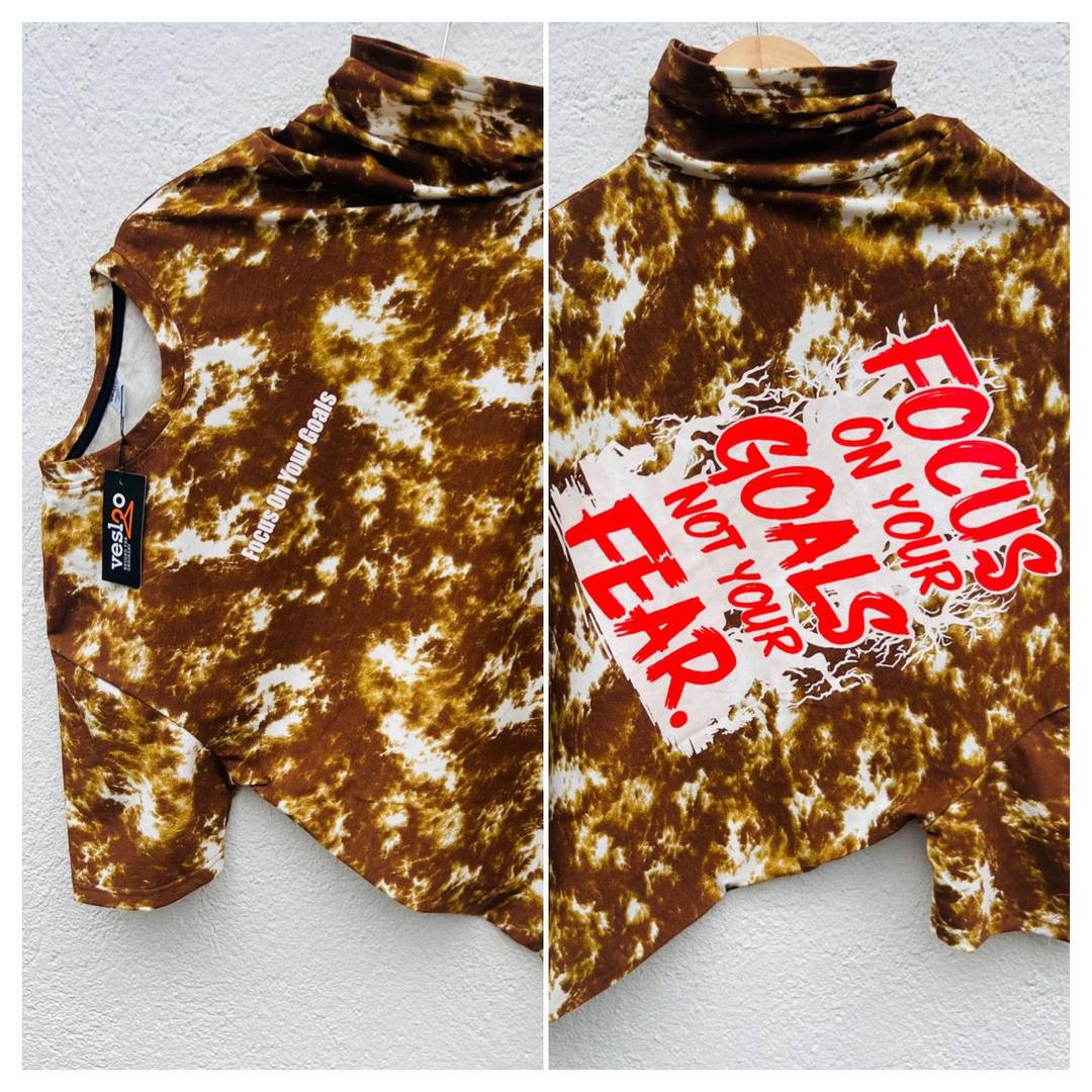 TRENDING ACID WASH BACK PRINT T-SHIRT