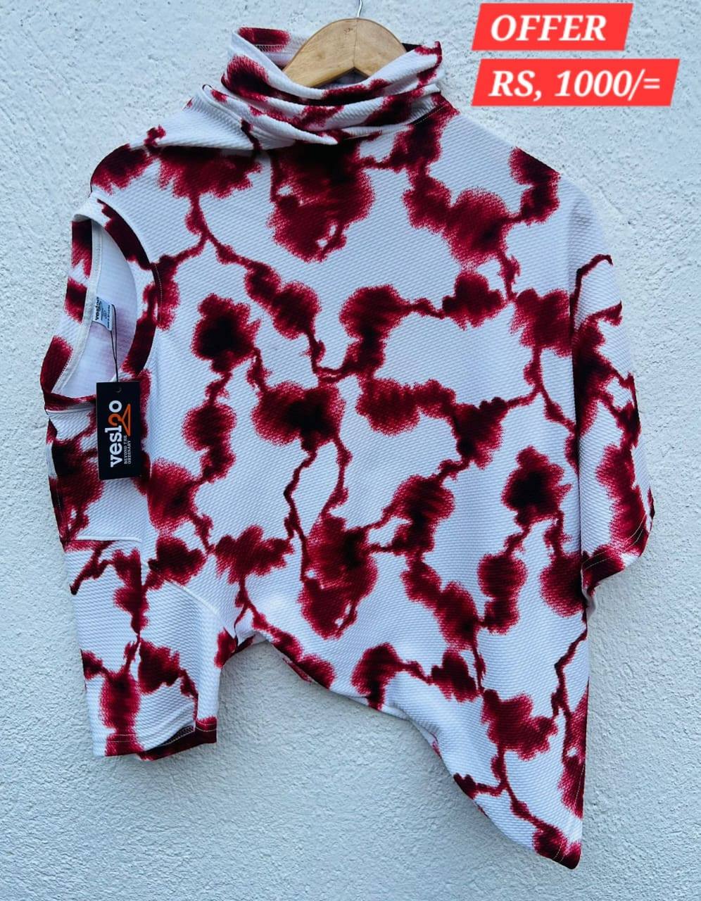 POPCORN FABRIC T-SHIRT