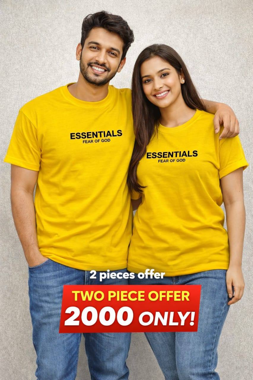 ESSENTIALS PRINTED T-SHIRTS