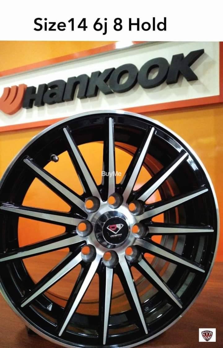 14'' INCH ALLOY WHEEL - 8H 6J