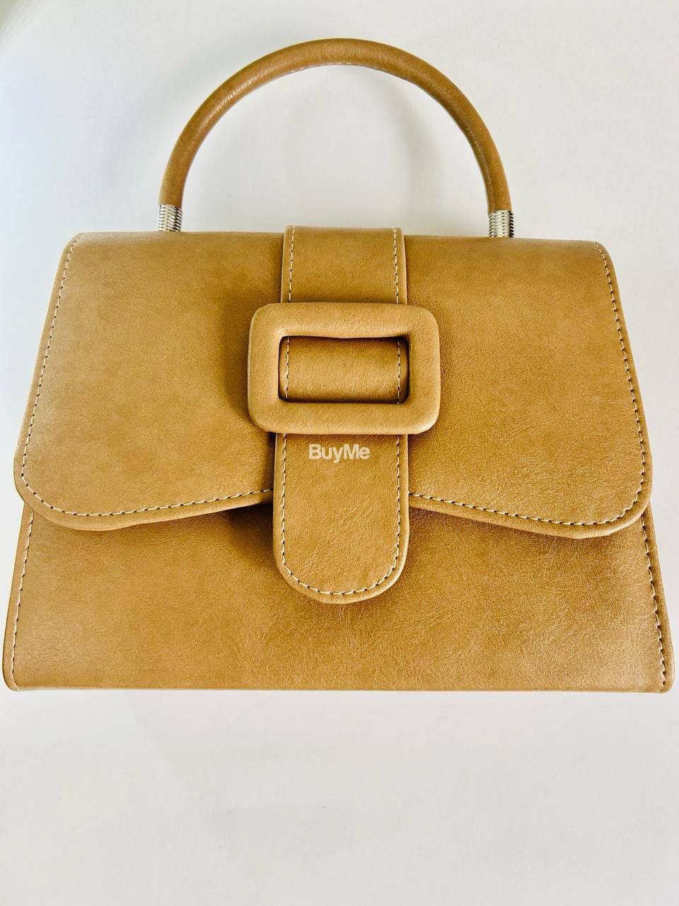SANDY BROWN COLOR LADIES HAND BAG - IMPORTED