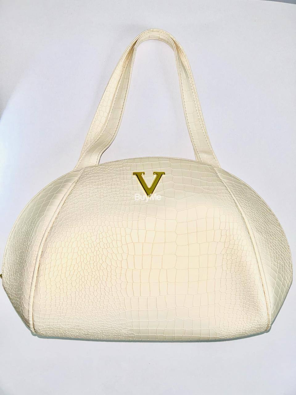 WHITE COLOR LADIES HAND BAG - IMPORTED