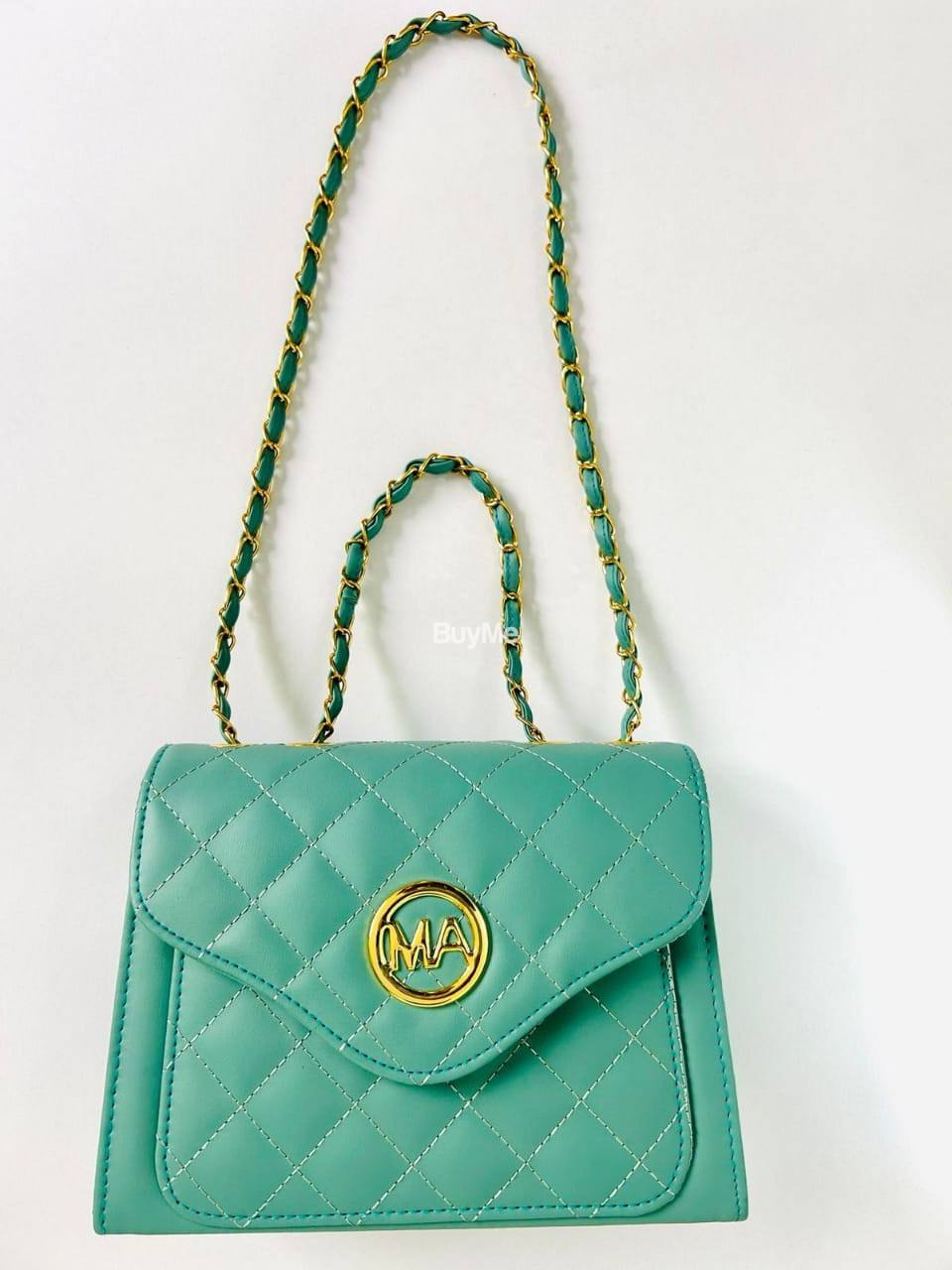 MINT GREEN COLOR LADIES HAND BAG - IMPORTED
