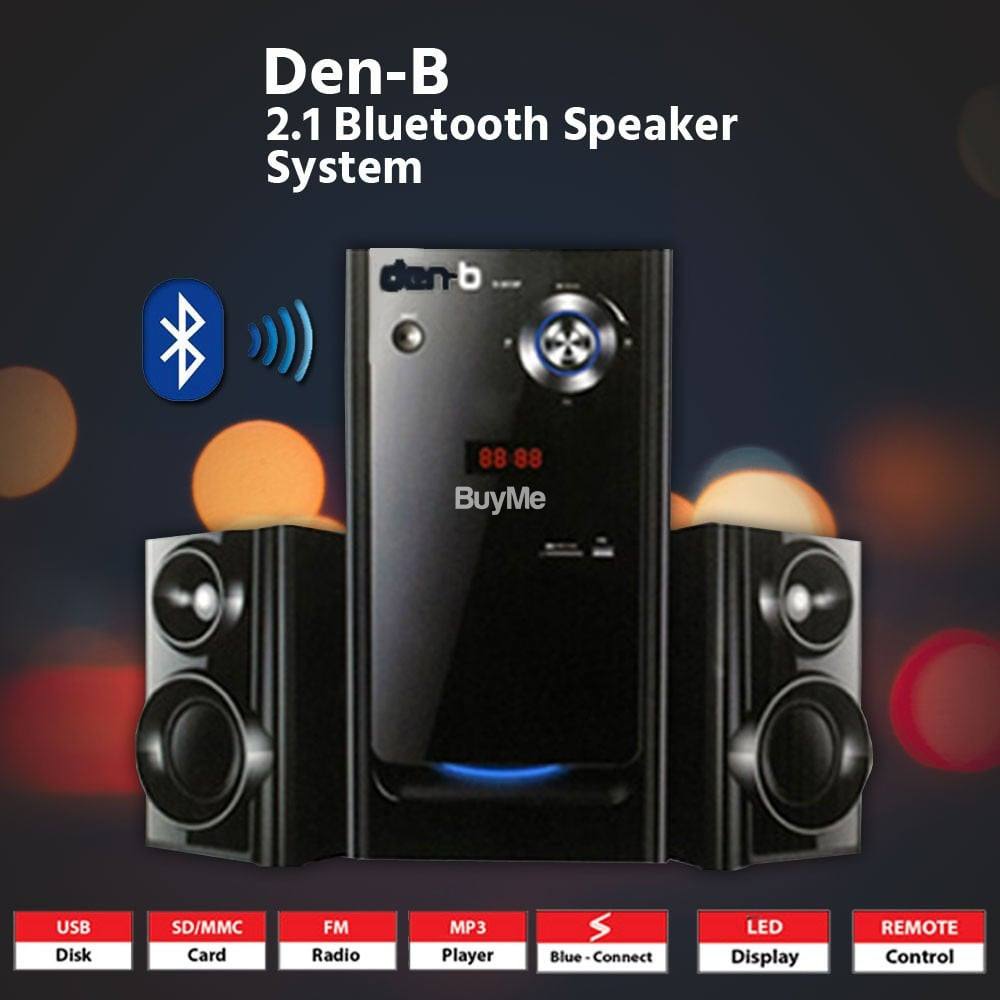 DEN-B D201SP SUBWOOFER SPEAKER SYSTEM