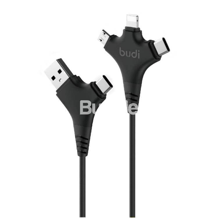 BUDI - 6 IN 1 CHARGING / SYNC CABLE 2.4A