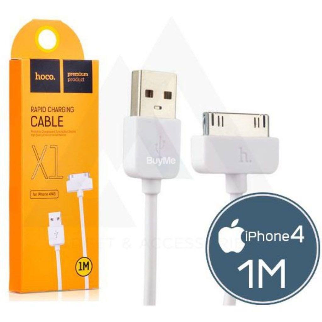 HOCO RAPID CHARGING CABLE FOR IPHONE 4/4S / IPAD CABLE