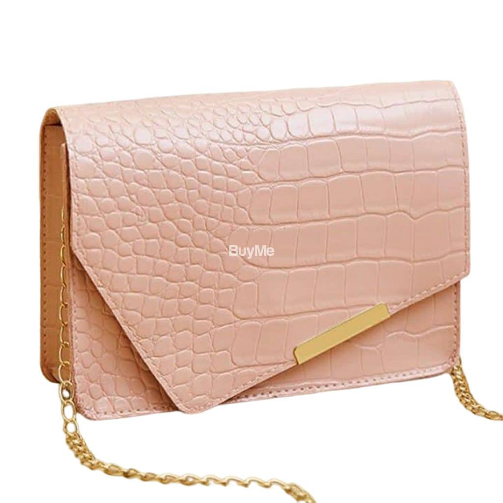 LIGHT PINK COLOR LADIES HAND BAG