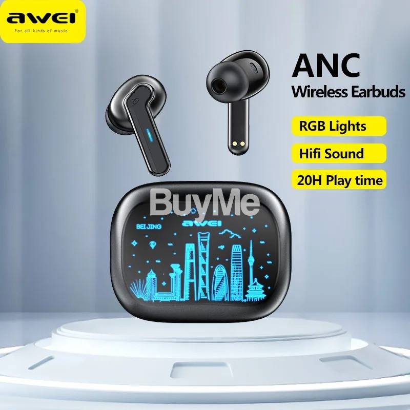 Awei ANC ENC True Wireless Gaming Earbuds T53 (6m)