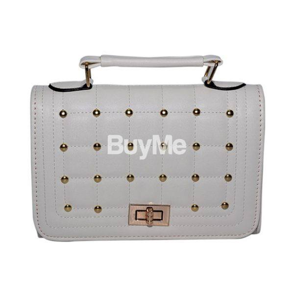 LADIES HAND BAG - WHITE