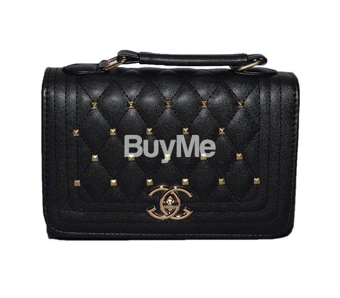LADIES HAND BAG - BLACK
