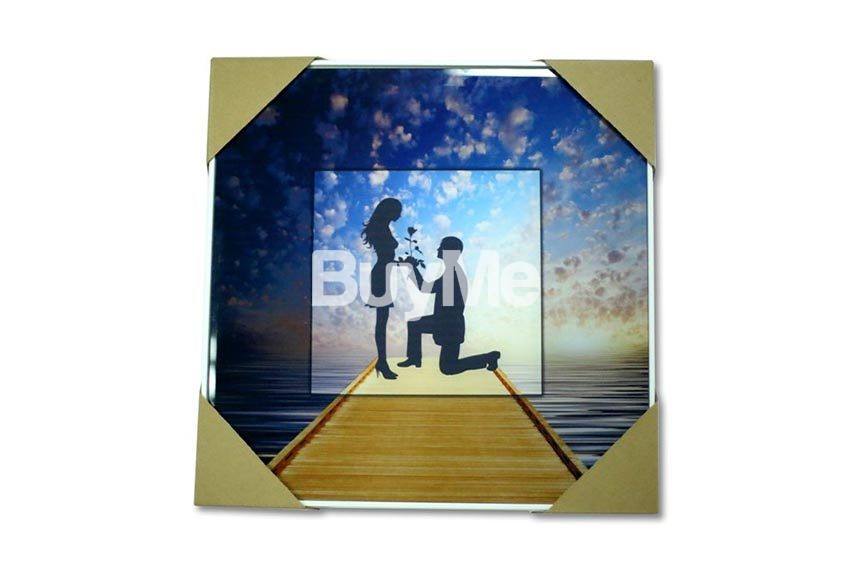 WALL DECOR - 40×40 FRAMED PRINT-LANDSCAPES (LINO821)